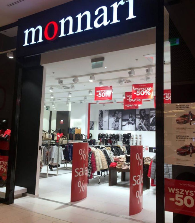 Wyprzedaż w Monnari