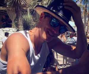 Robert Lewandowski na wakacjach