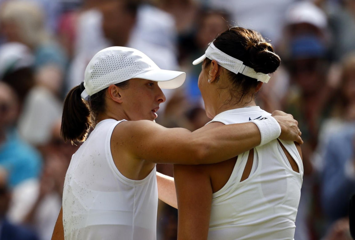 Iga Świątek po triumfie w Wimbledonie