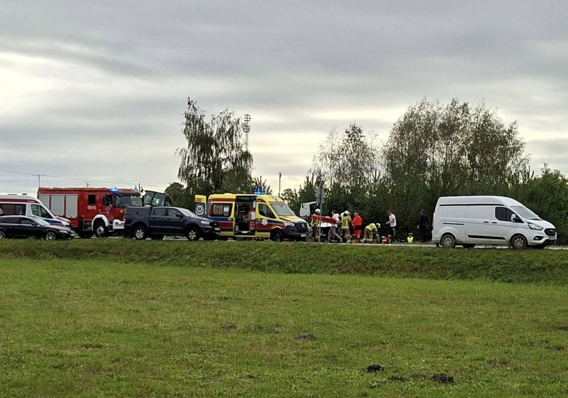 Tragiczny wypadek w miejscowości Wielowieś w powiecie gliwickim