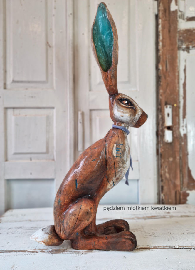 "Pędzlem, młotkiem, kwiatkiem" - bajkowe dzieła Kasi