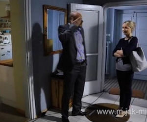 M jak miłość. Robert Lubiński (Tomasz Borkowski), Beata (Joanna Orleańska)
