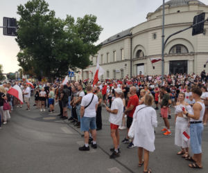 „Cześć i chwała bohaterom!”. Siedlczanie spotkali się w centrum miasta, by uczcić 82. rocznicę wybuchu Powstania Warszawskiego