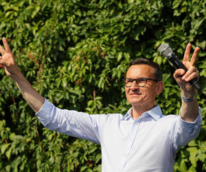 Tak grillował Morawiecki