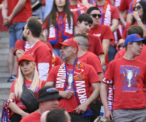Kibice na finale Pucharu Polski: Górnik - Raków