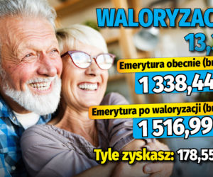 Emerycie, sprawdź ile zyskasz na waloryzacji! 