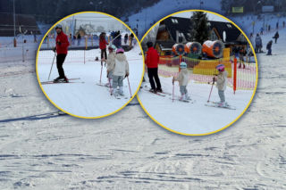 Wicepremier Kosiniak-Kamysz uczy dzieci szusować. Wiemy, gdzie zabrał rodzinę na urlop [ZDJĘCIA]