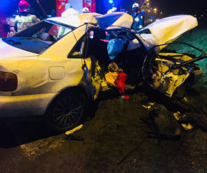 Rodzina i znajomi z klasy mundurowej pożegnali tragicznie zmarłą Ksenię, która chciała zostac policjantką