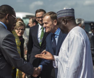 Donald Tusk w Afryce