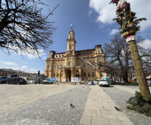 Ratusz w Nowym Sączu po renowacji