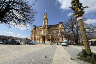 Ratusz w Nowym Sączu po renowacji