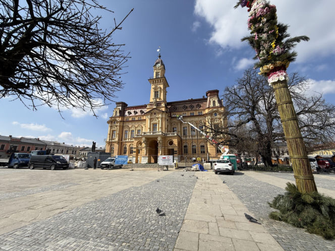 Ratusz w Nowym Sączu po renowacji