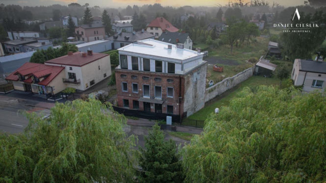 Budynek przy ulicy Ludowej w Częstochowie - wizualizacja