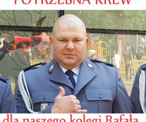Walczący o życie policjant 