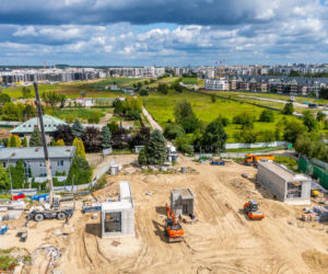 Ostatnie niezabudowane działki w rejonie stacji metra M2 Chrzanów