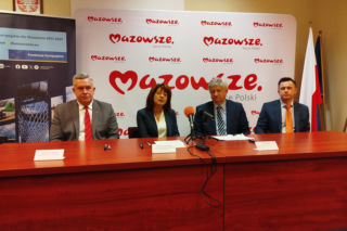 Podpisanie umowy na dotację unijną dla SPZOZ w Węgrowie na remont przychodni w Łochowie