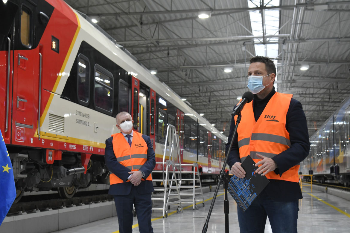 Pokazali nowe SKM-ki. Pociągi wkrótce przewiozą pierwszych pasażerów