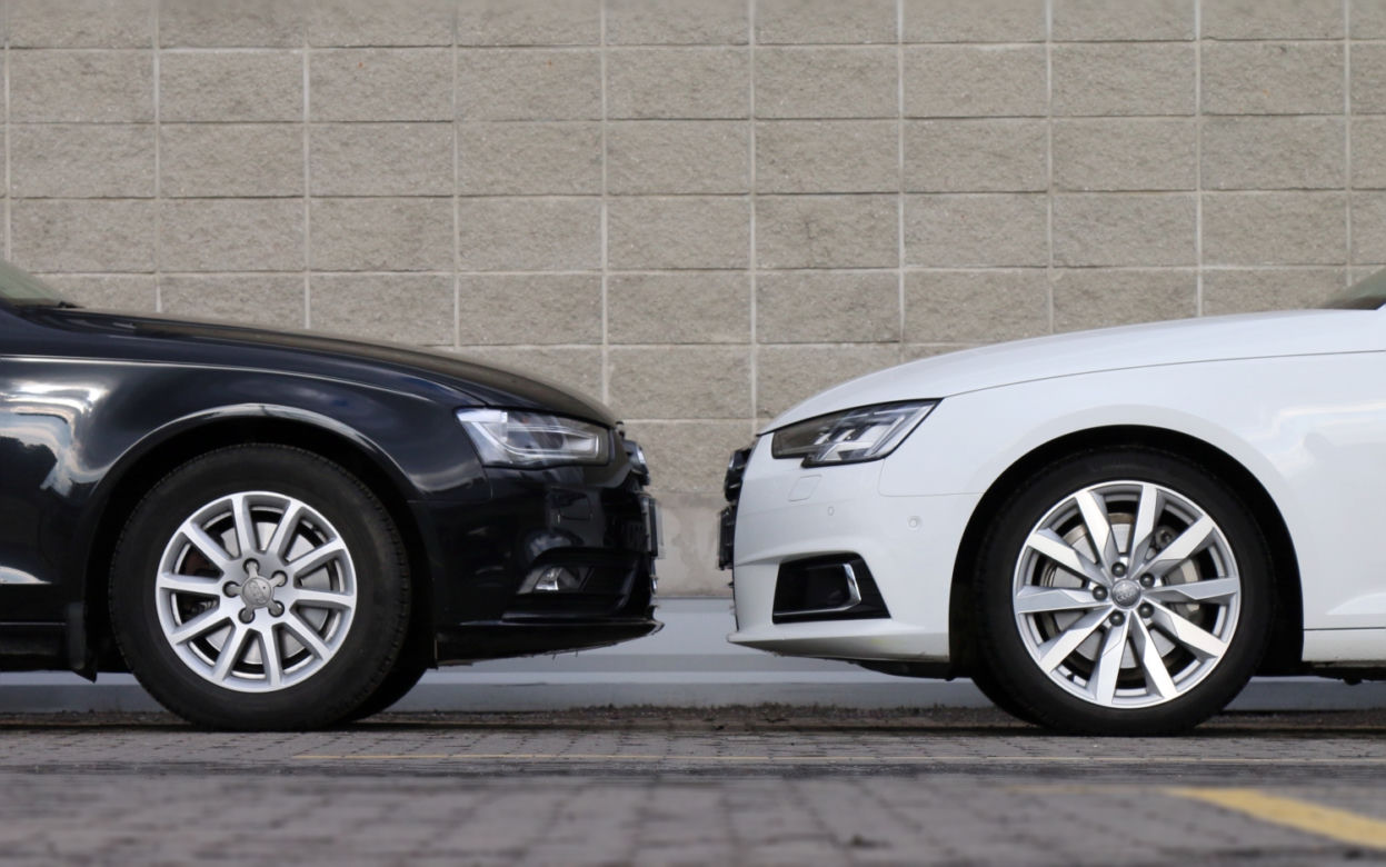 Audi A4 Limousine B9 i Audi A4 Limousine B8