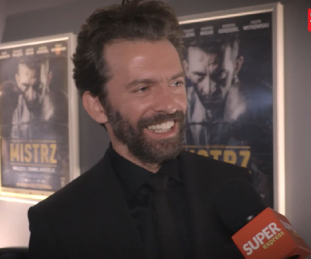 Piotr Głowacki na premierze filmu Mistrz