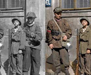 Powstanie Warszawskie 1944r. Koloryzacja fotografii powstańczej