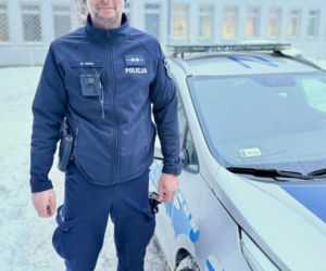 Dzielnicowy st. asp. Bartłomiej Pipka to prawdziwy rekordzista w zatrzymywaniu osób ukrywających się przed wymiarem sprawiedliwości