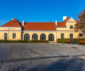 Dawny dworzec Kolei Wilanowskiej w Warszawie po remoncie