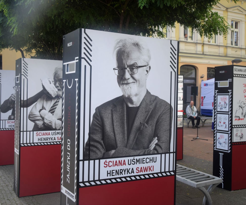 Ściana Uśmiechu w centrum Szczecina