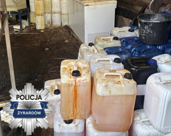 Policjanci z Mazowsza rozbili laboratorium narkotyków i dwa magazyny