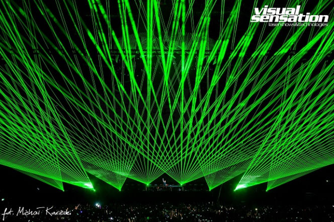 Pokazy laserowe dofinansowane przez Unię Europejską