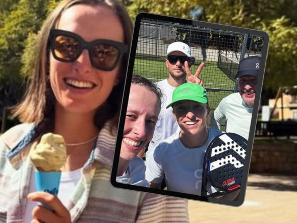 Bajeczne święta Igi Świątek na Majorce! Lody z rodziną i treningi z Nadalem!