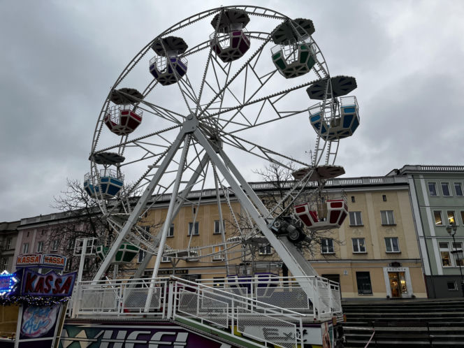 Diabelski młyn na Rynku Kościuszki w Białymstoku