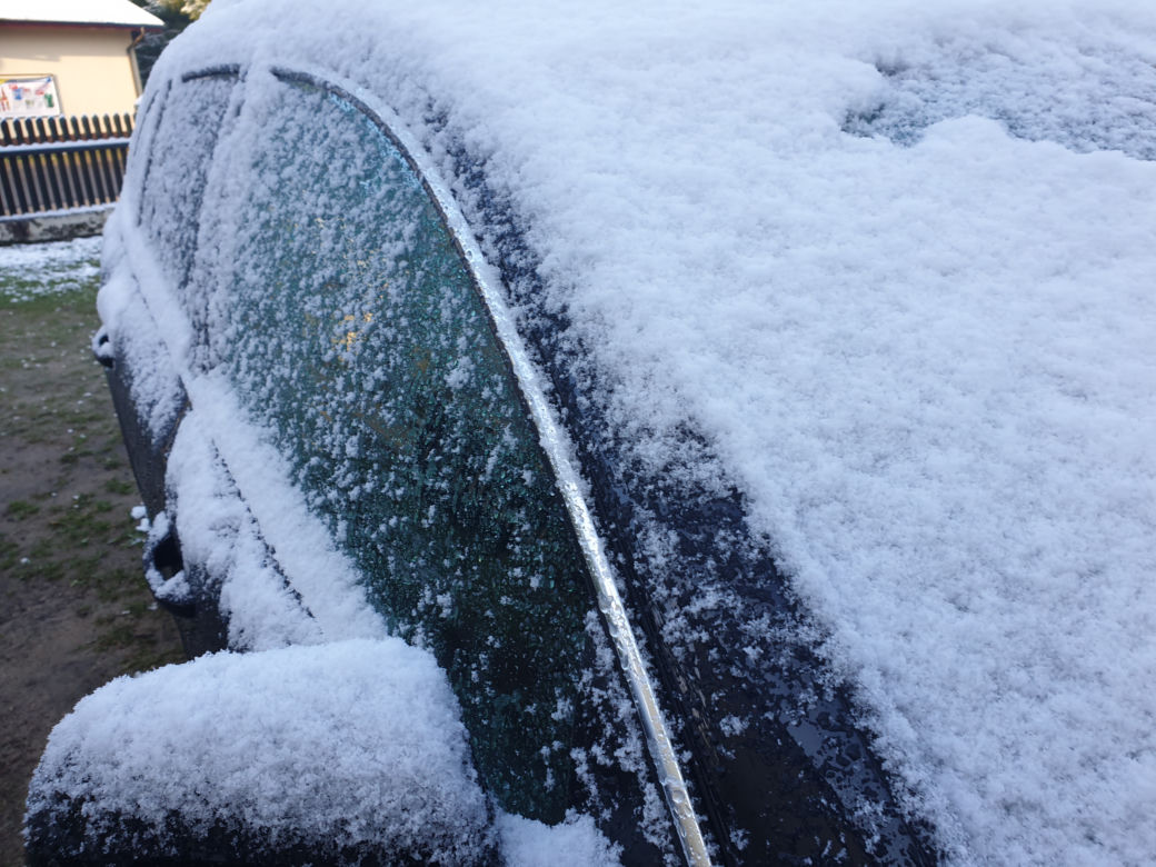 Olsztyn pod śniegiem, czyli jak zima potrafi zaskoczyć w maju!