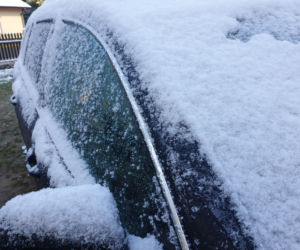 Olsztyn pod śniegiem, czyli jak zima potrafi zaskoczyć w maju!