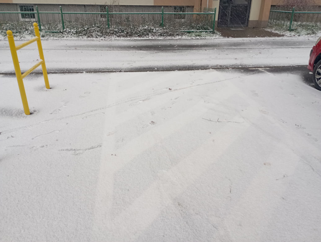 Zima w Poznaniu. Pierwszy śnieg spadł w Wielkopolsce