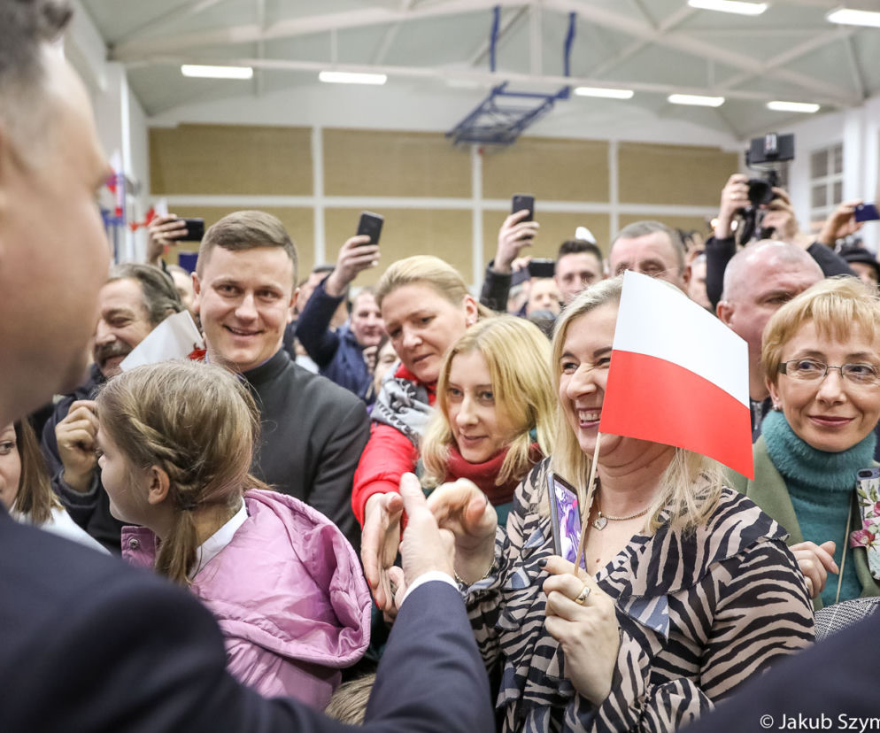 Kulesze Kościelne. Prezydent Andrzej Duda odwiedził woj. podlaskie