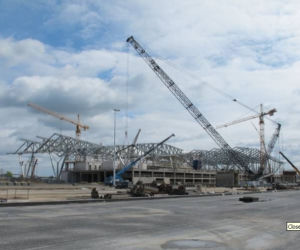Montaż konstrukcji stalowej, Terminal 2