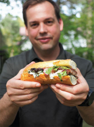 Bagietka z karkówką