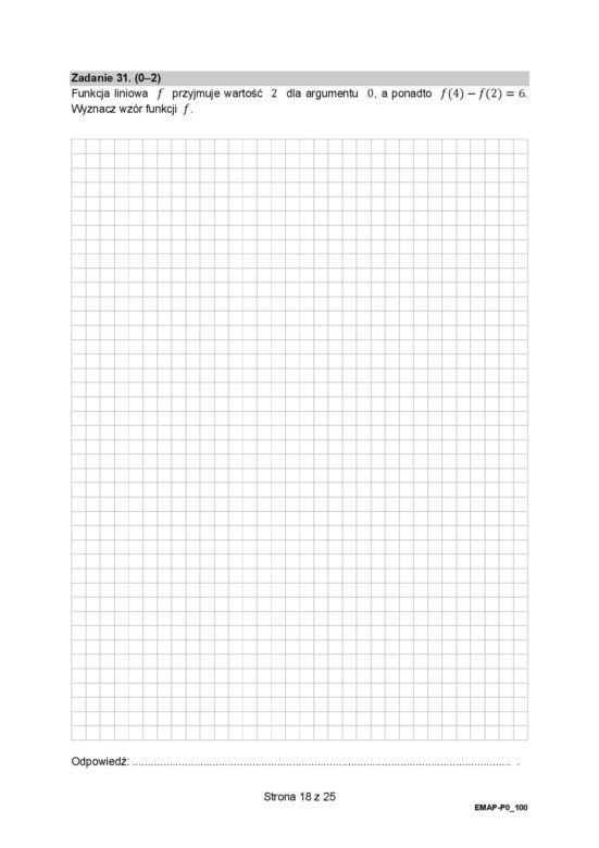 Matura 2021 matematyka