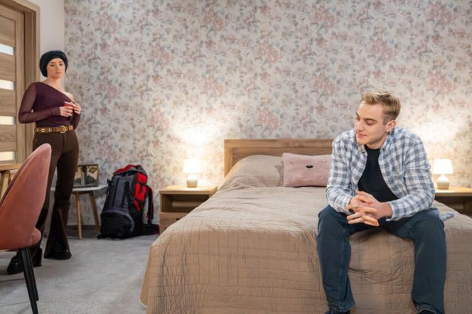 "Pierwsza miłość", odcinek 4155: Potrzebująca przeszczepu Angelika ignoruje zalecenia lekarzy, by wyznać Kamilowi miłość