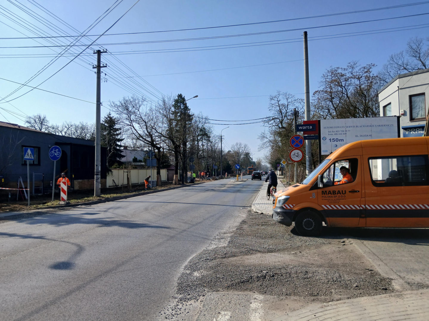 Przebudowa ul. Królewskiej w Milanówku