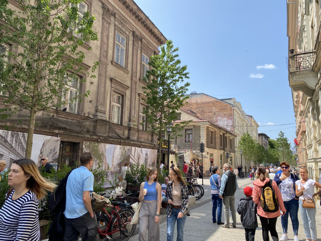 Zielona ulica Krupnicza