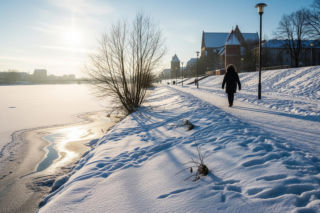 Szczecin trzyma mróz! Czy zima zaskoczy nas słońcem?