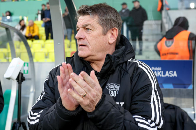 GKS Katowice - Lechia Gdańsk: Zdjęcia kibiców i zawodników z meczu 25. kolejki PKO BP Ekstraklasy