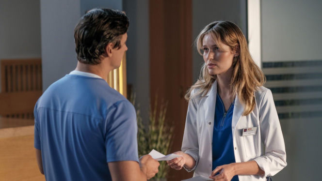 Na dobre i na złe odc. 977. Asia Gawryło (Monika Kaleńska), Krzysztof Radwan (Mateusz Damięcki)