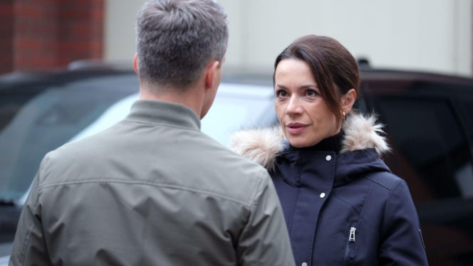 M jak miłość odc. 1924. Jakub (Krzysztof Kwiatkowski), Martyna (Magdalena Turczeniewicz)