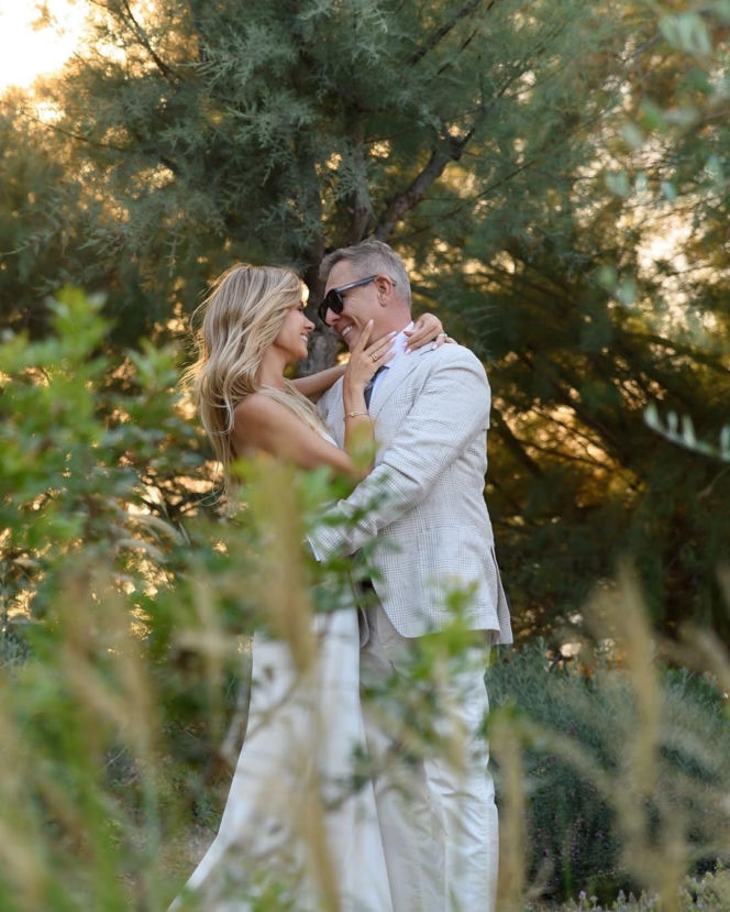 Izabela Janachowska z mężem