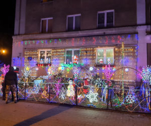 Odlotowy ogród na Bielanach. Niesamowite iluminacje!  