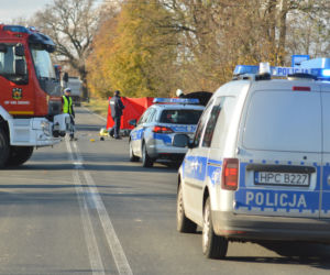 Pijany kierowca BMW zabił kobietę jadącą motorowerem. Drastyczne zdjęcia