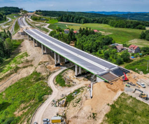 Budowa S19 - Babica Jawornik z najwyższą estakadą w Polsce