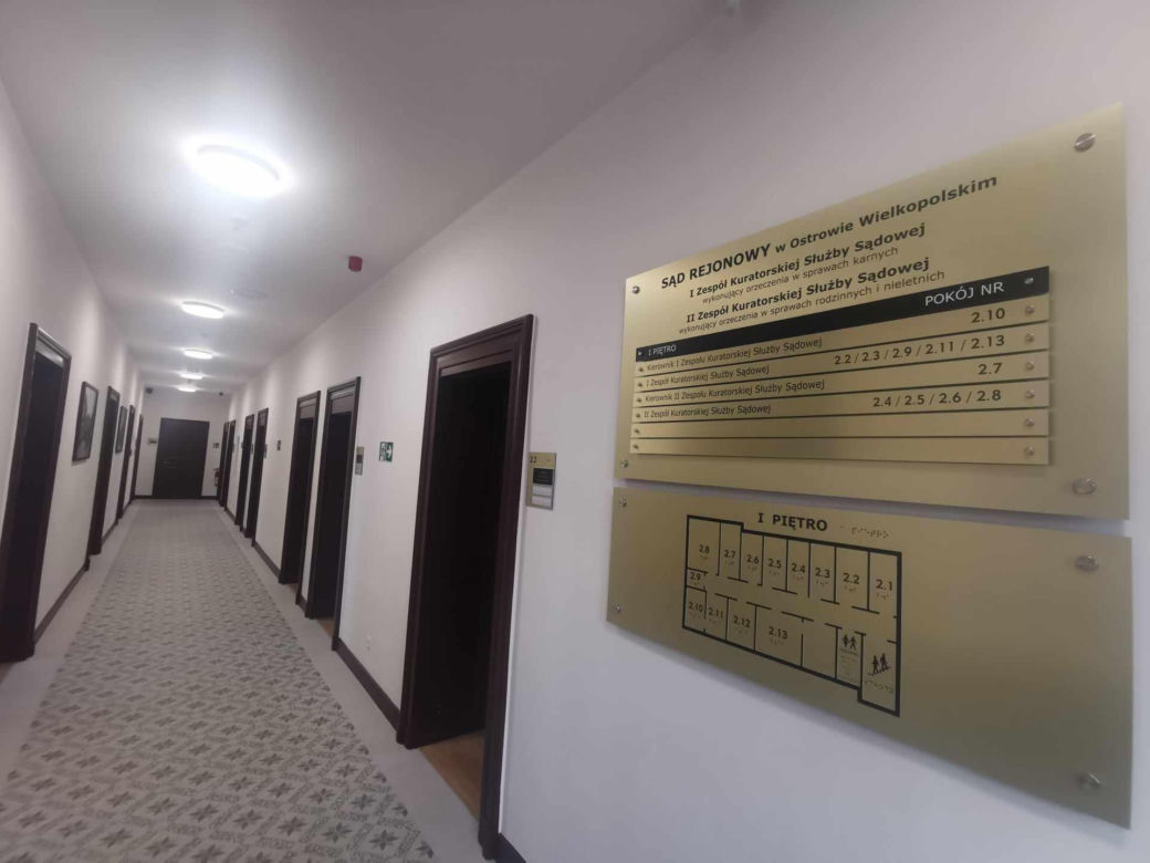 Drugi budynek sądu po remoncie